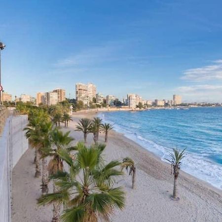 Playa Albufereta. Espectaculares Vistas Al Mar. Appartement Alicante Buitenkant foto