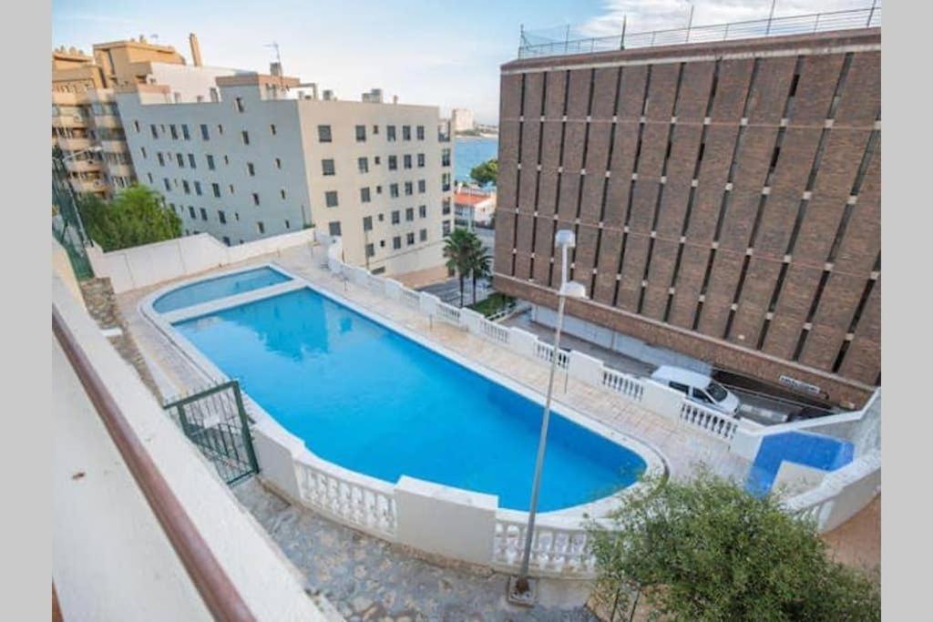 Playa Albufereta. Espectaculares Vistas Al Mar. Appartement Alicante Buitenkant foto
